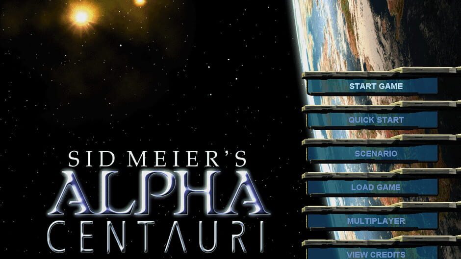 Sid Meier's Alpha Centauri Screenshot