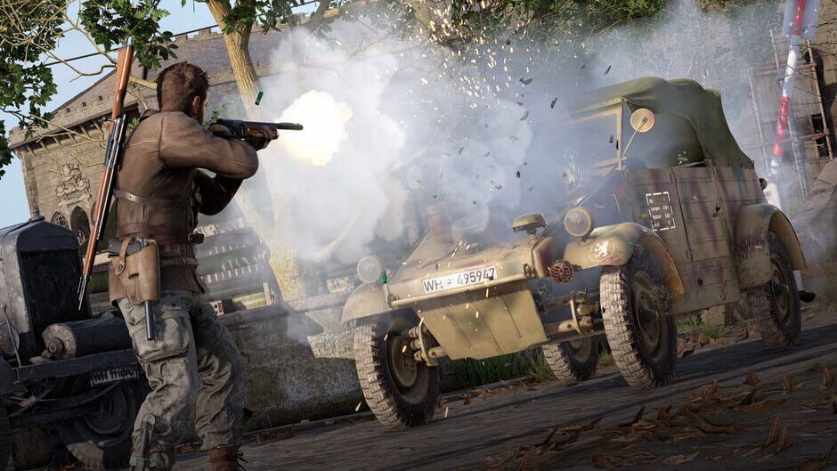 Sniper Elite: Resistance - Mud and Thunder Mission, Weapons and Skin Pack Screenshot