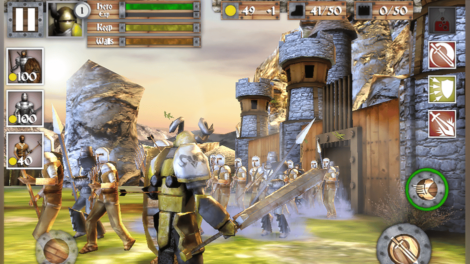 Heroes and Castles Screenshot