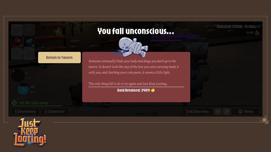 Just Keep Looting Screenshot