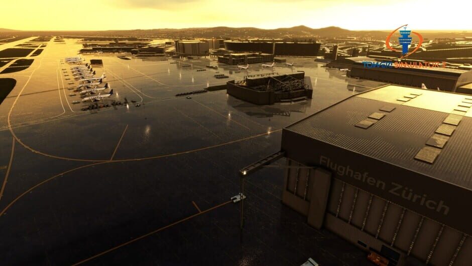 Tower! Simulator 3: LSZH Airport Screenshot