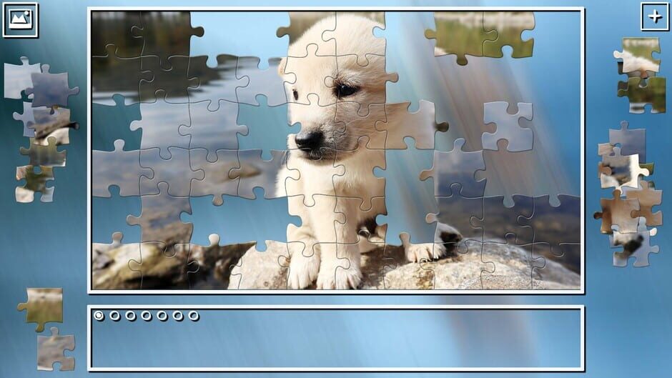 สกรีนช็อตจาก Super Jigsaw Puzzle: Generations - Puppies 2 (รูปที่ 9)