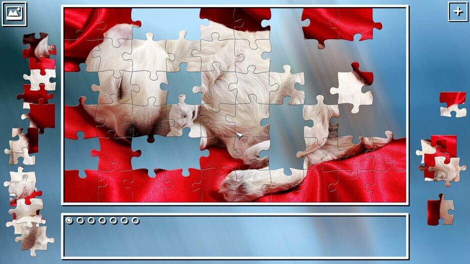 สกรีนช็อตจาก Super Jigsaw Puzzle: Generations - Puppies 2 (รูปที่ 2)