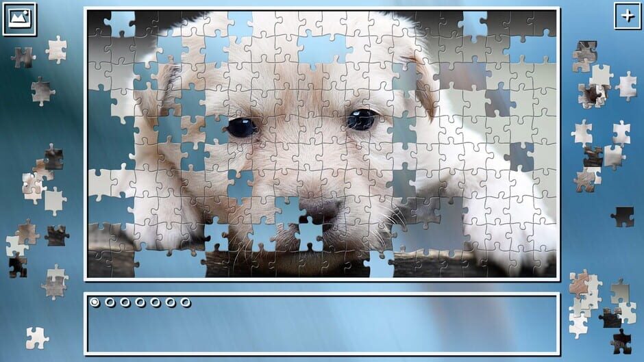 สกรีนช็อตจาก Super Jigsaw Puzzle: Generations - Puppies 2 (รูปที่ 3)