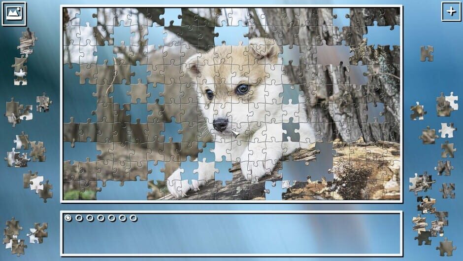 สกรีนช็อตจาก Super Jigsaw Puzzle: Generations - Puppies 2 (รูปที่ 4)