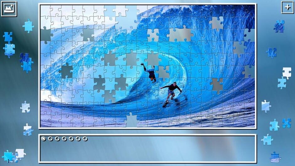 สกรีนช็อตจาก Super Jigsaw Puzzle: Generations - Waves (รูปที่ 9)