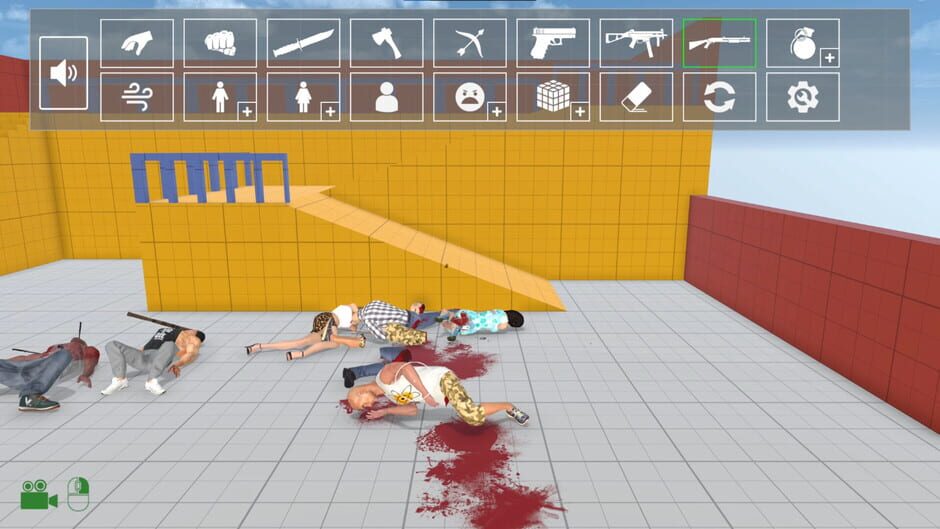 สกรีนช็อตจาก Realistic Ragdoll Sandbox (รูปที่ 6)