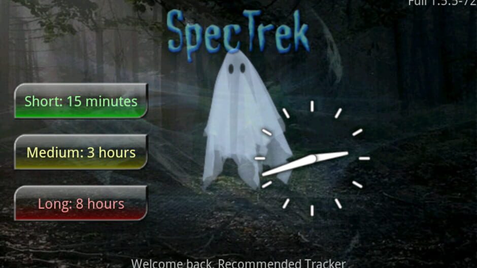 SpecTrek screenshot