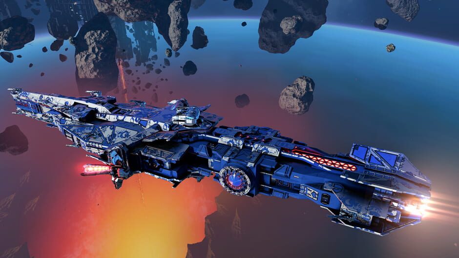 สกรีนช็อตจาก Star Conflict: Jericho destroyer Tyrant (รูปที่ 2)