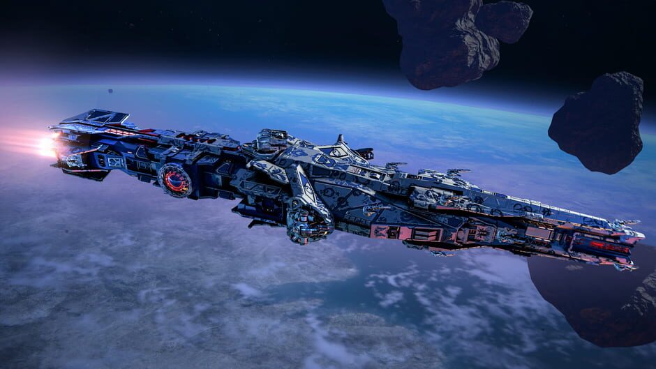สกรีนช็อตจาก Star Conflict: Jericho destroyer Tyrant (รูปที่ 4)