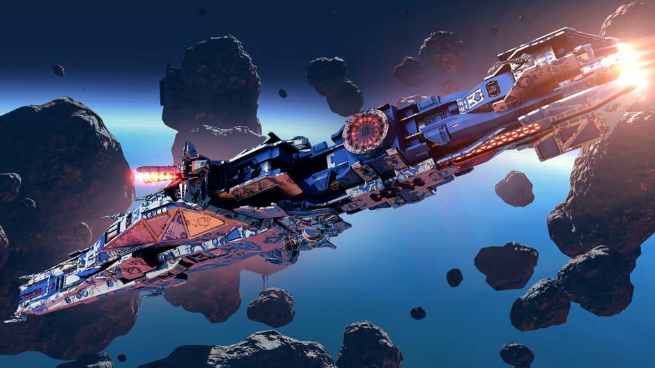 สกรีนช็อตจาก Star Conflict: Jericho destroyer Tyrant (รูปที่ 5)