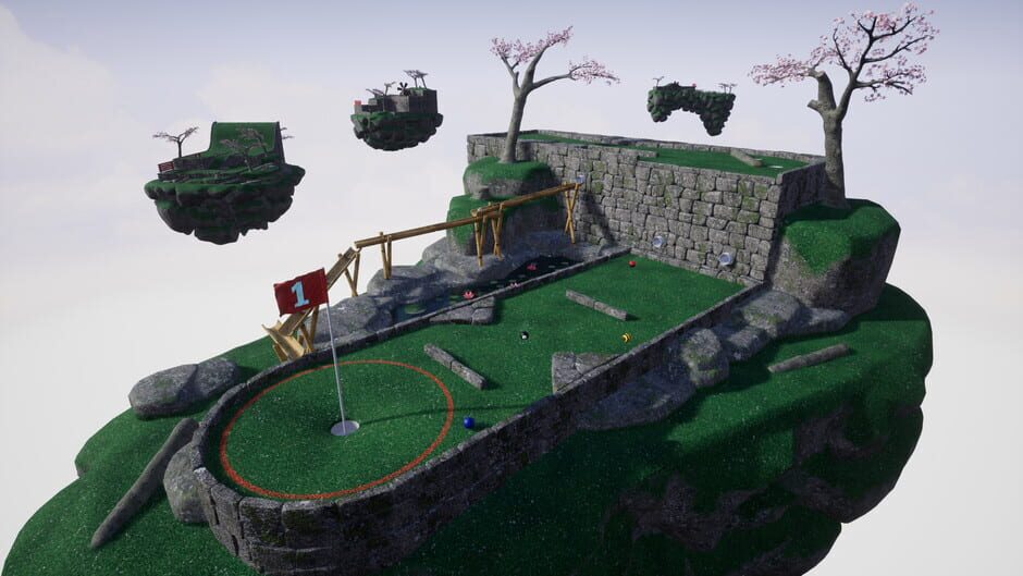 Golfing In Aether Screenshot
