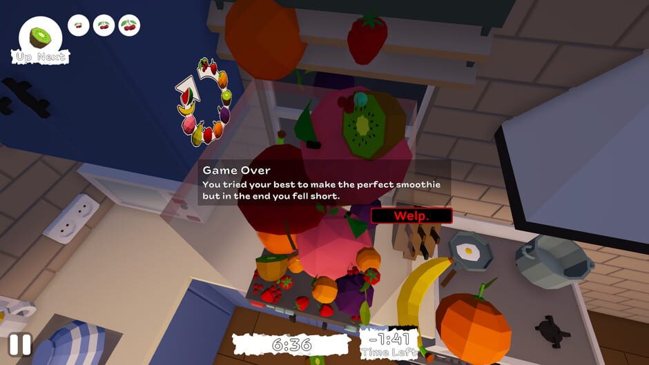 3D Watermelon Game Screenshot