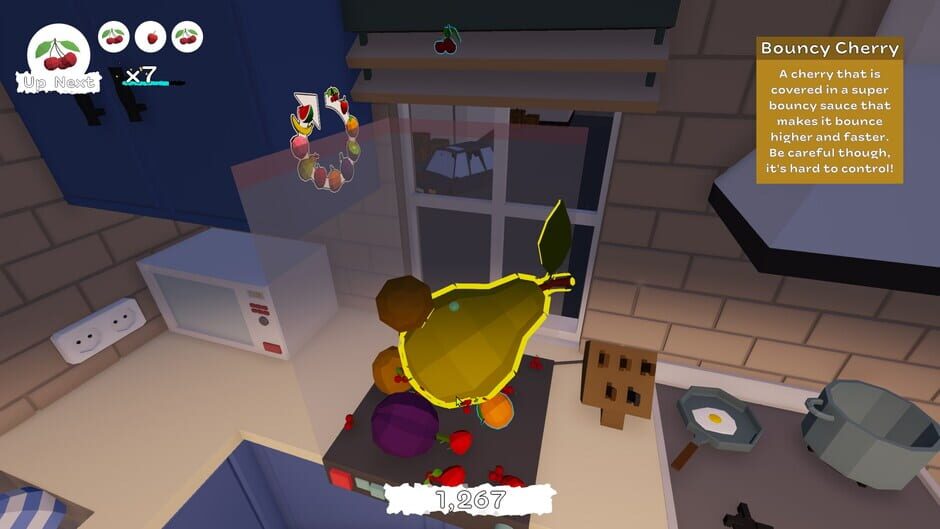 3D Watermelon Game Screenshot