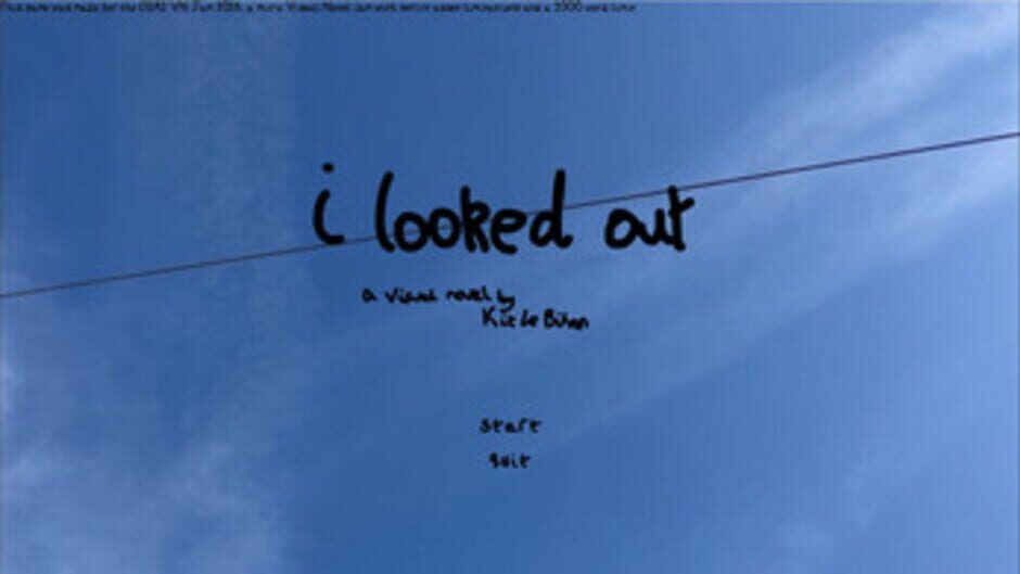 I Looked Out media thumbnail