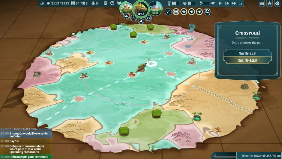 Screenshot The Wandering Village