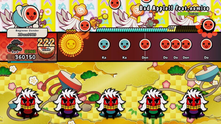 Taiko no Tatsujin: Rhythm Festival - Touhou Project Arrangements Pack Vol. 2 Screenshot