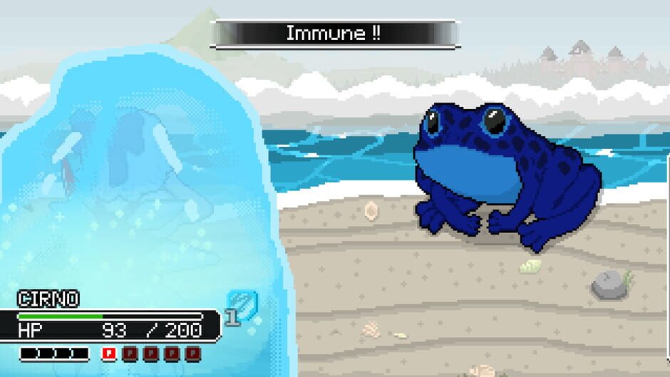 สกรีนช็อตจาก Touhou: Fearless Frogslayer (รูปที่ 5)