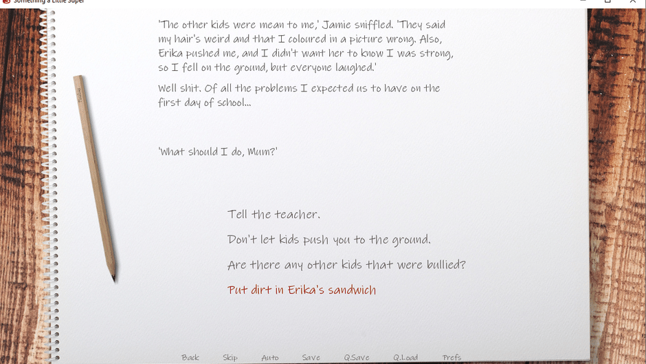 Something a Little Super Screenshot