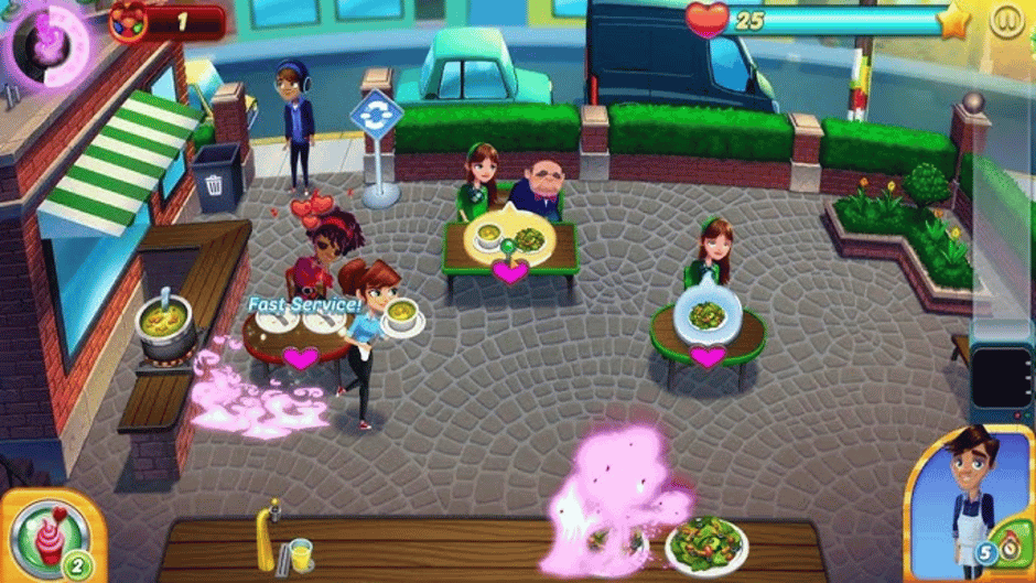 Diner Dash Adventures Screenshot
