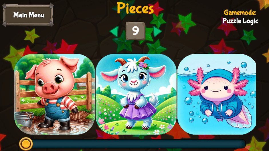 Animal Party Puzzles: Meet All the Friends Screenshot