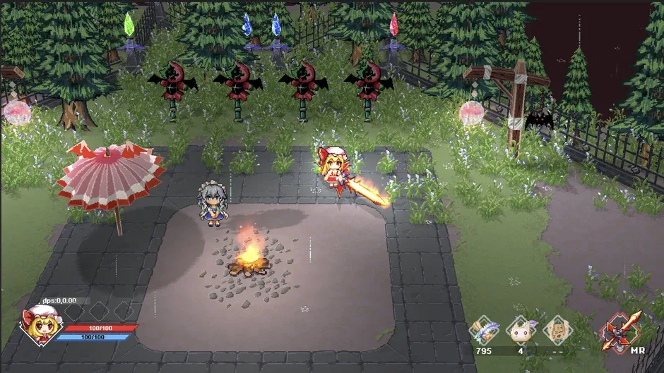 Кадър от Touhou Chronicle of Youkai Prayers