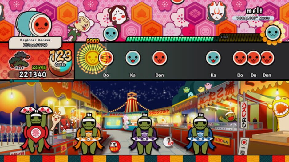 Taiko no Tatsujin: Rhythm Festival - Hatsune Miku Pack Vol. 3 Screenshot