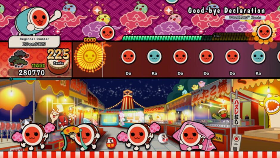 Taiko no Tatsujin: Rhythm Festival - Vocaloid Songs Collection Screenshot