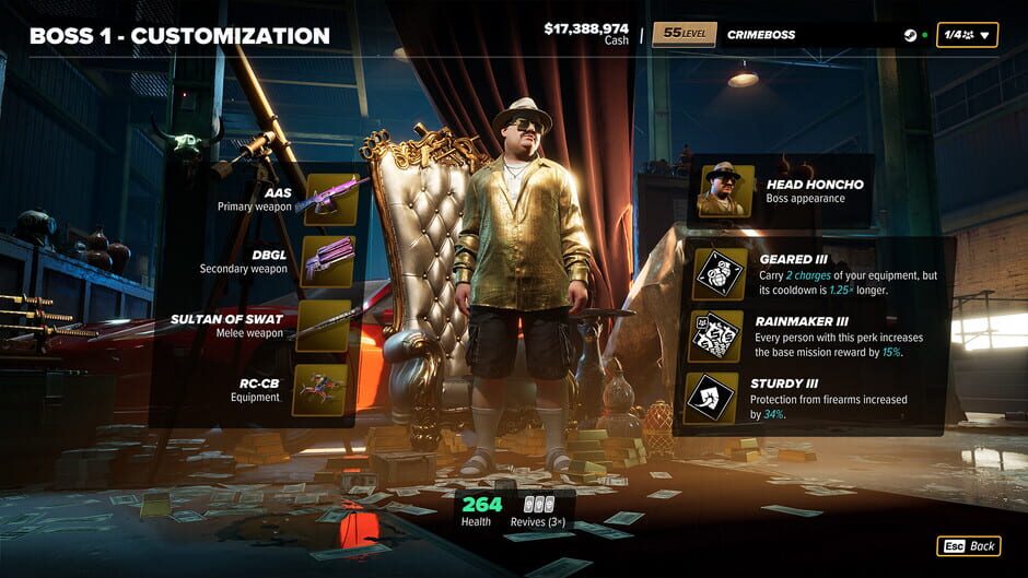 Crime Boss: Rockay City - Wiz Character Pack Screenshot