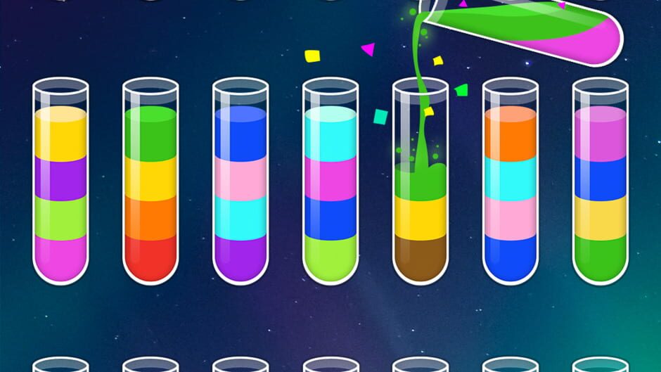 สกรีนช็อตจาก Water Sort: Color Puzzle Game (รูปที่ 2)