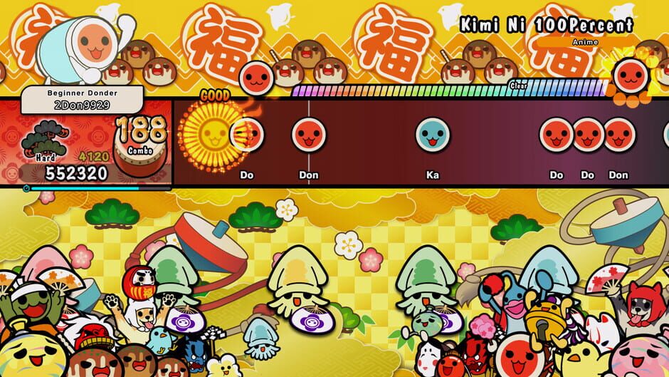 Taiko no Tatsujin: Rhythm Festival - Crayon Shin-chan Theme Songs Pack Screenshot