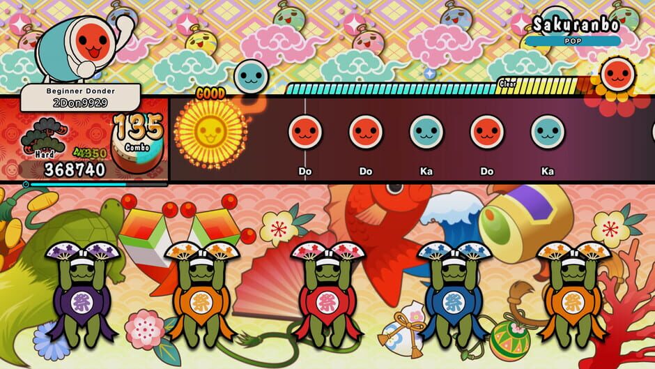 Taiko no Tatsujin: Rhythm Festival - 2000s Pops Pack Screenshot