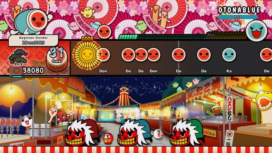 Taiko no Tatsujin: Rhythm Festival - Pops Collection Screenshot