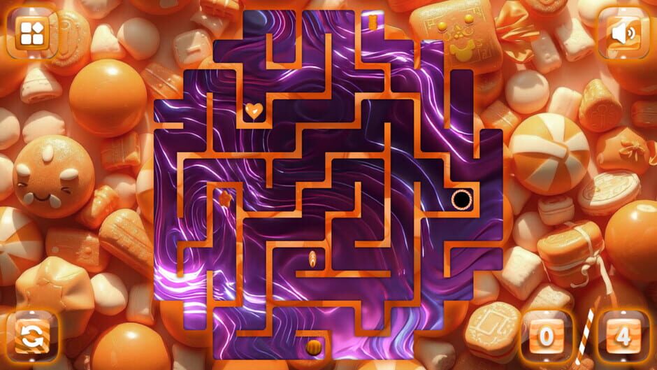 Sweetie Candy Maze: Orange screenshot 2