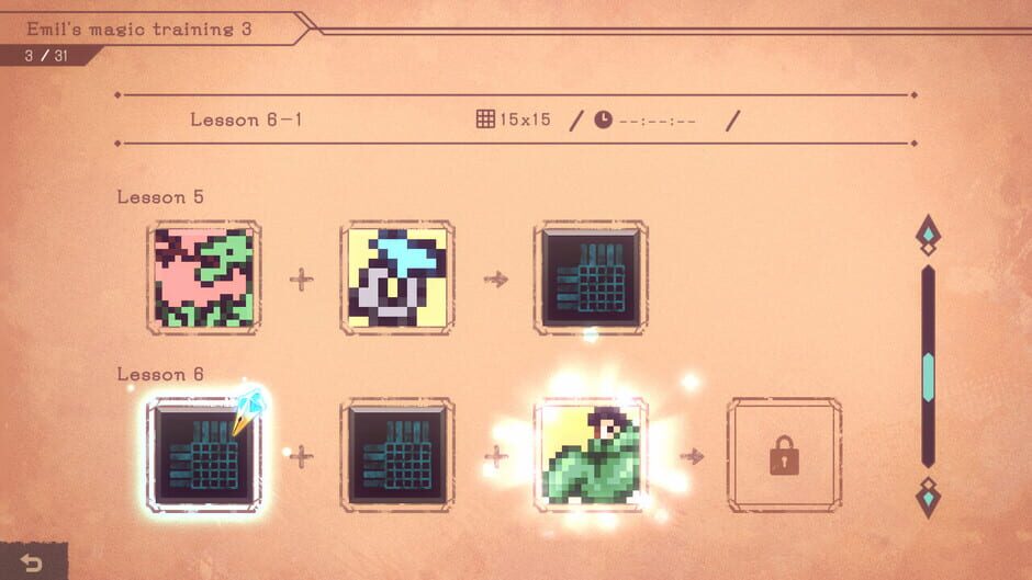 Logiart Grimoire: Emil's Magic Training, Part 3 Screenshot