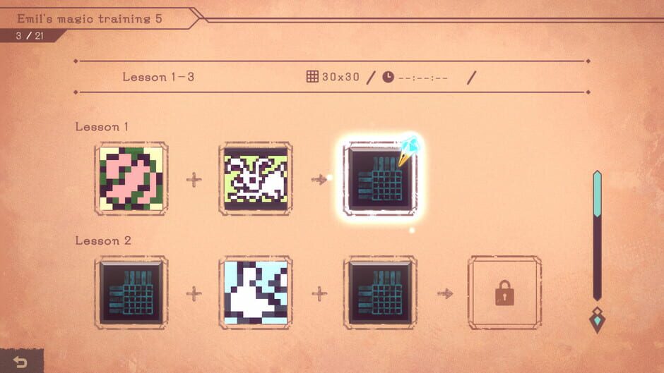 Logiart Grimoire: Emil's Magic Training, Part 5 Screenshot