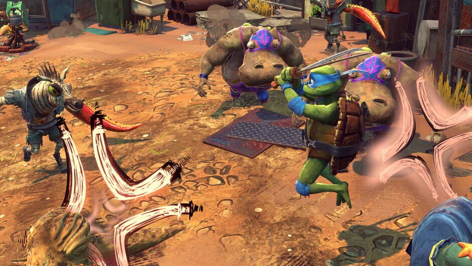 Teenage Mutant Ninja Turtles: Mutants Unleashed - Fresh Meat Mission Pack Screenshot
