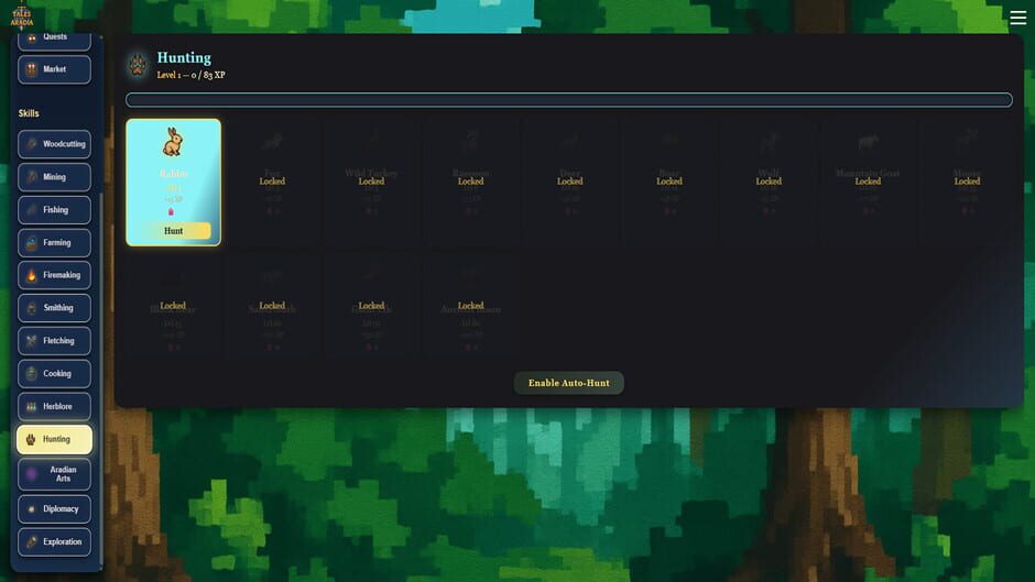 สกรีนช็อตจาก Tales of Aradia: Idle RPG (รูปที่ 6)
