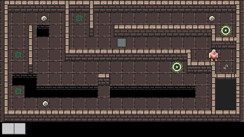 สกรีนช็อตจาก Puzzling Robot in the Dungeon (รูปที่ 3)