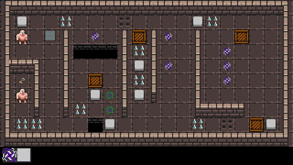 สกรีนช็อตจาก Puzzling Robot in the Dungeon (รูปที่ 4)