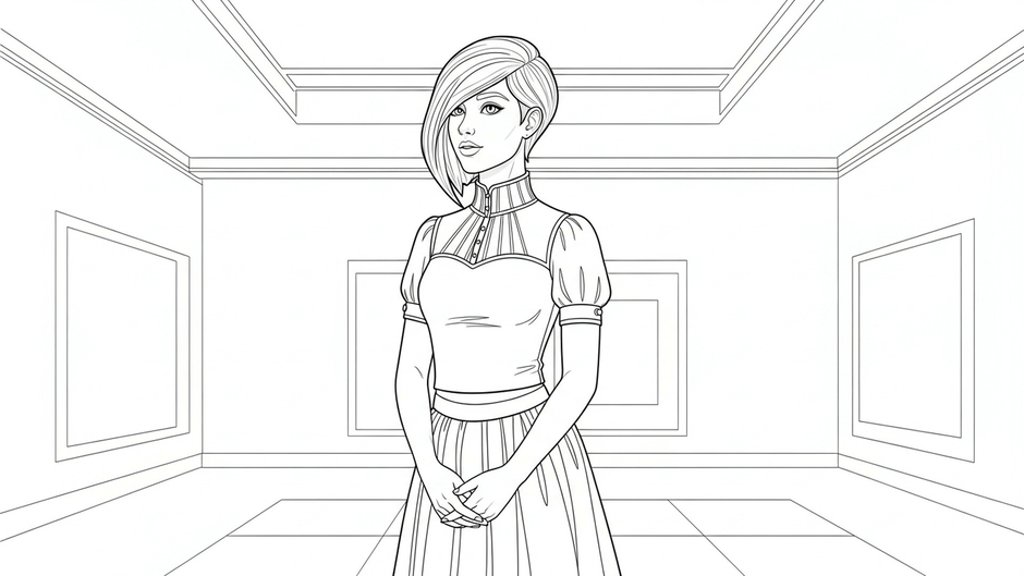 100 Cats Lost in Renaissance Gallery Screenshot