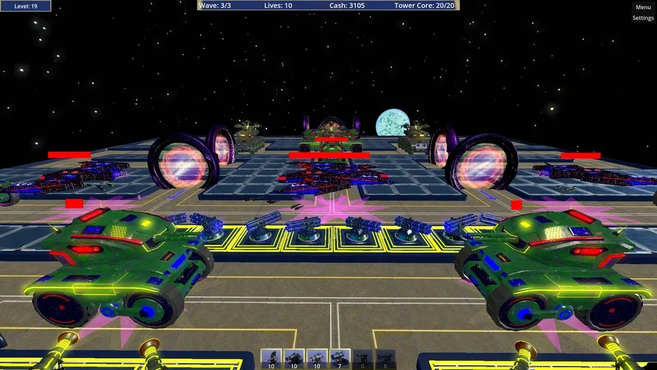 Кадър от Galaxy Defenders: Classic TD