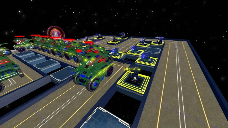 Кадър от Galaxy Defenders: Classic TD