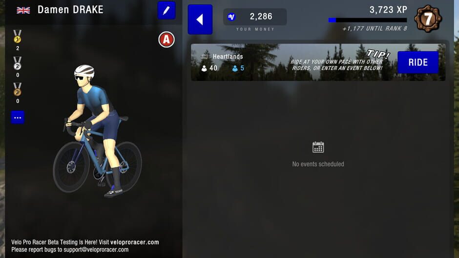 สกรีนช็อตจาก Velo Pro Racer (รูปที่ 8)