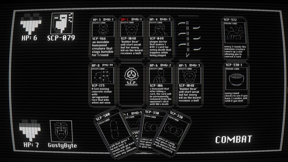 สกรีนช็อตจาก SCP: Cardtainment Breach (รูปที่ 5)