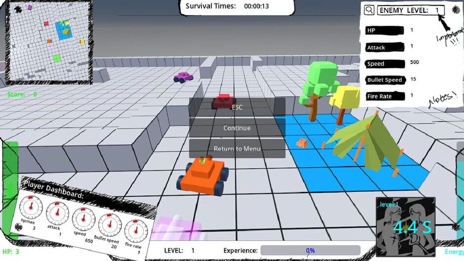 Tank Rectangle screenshot