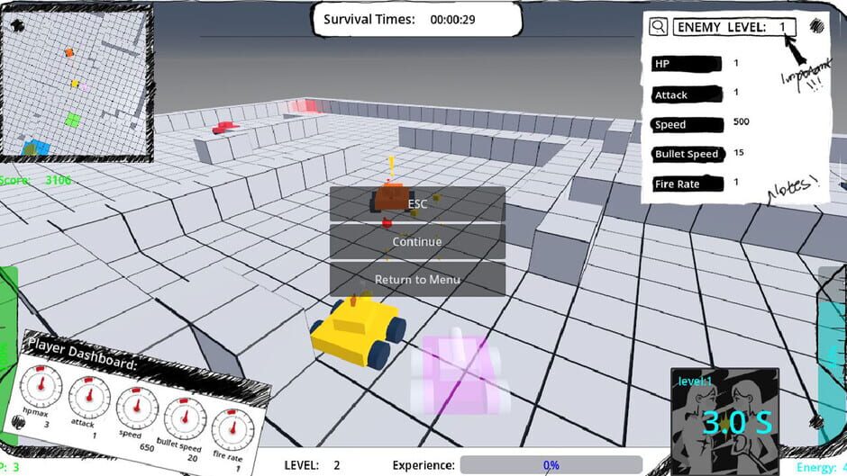 Tank Rectangle screenshot