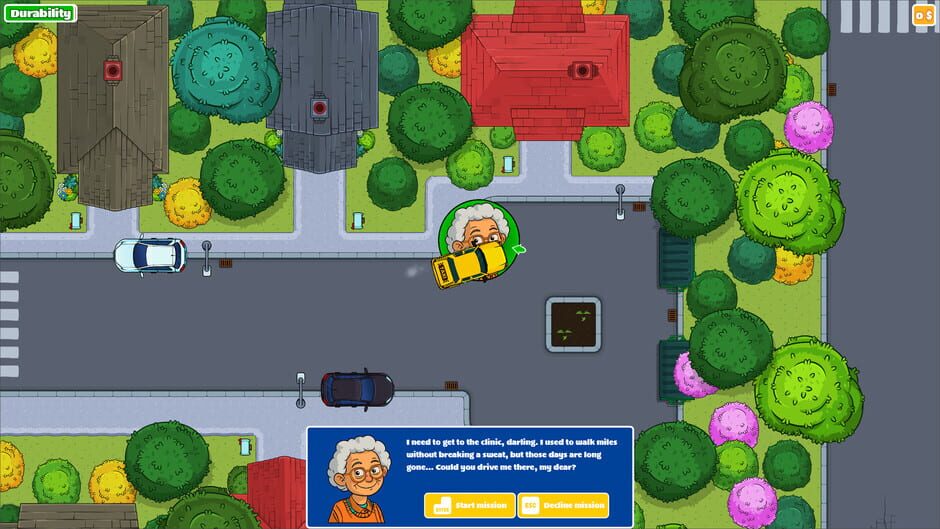 สกรีนช็อตจาก Taxi: Average City (รูปที่ 2)