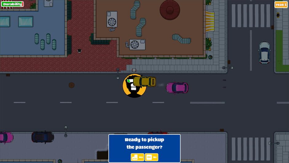 สกรีนช็อตจาก Taxi: Average City (รูปที่ 7)