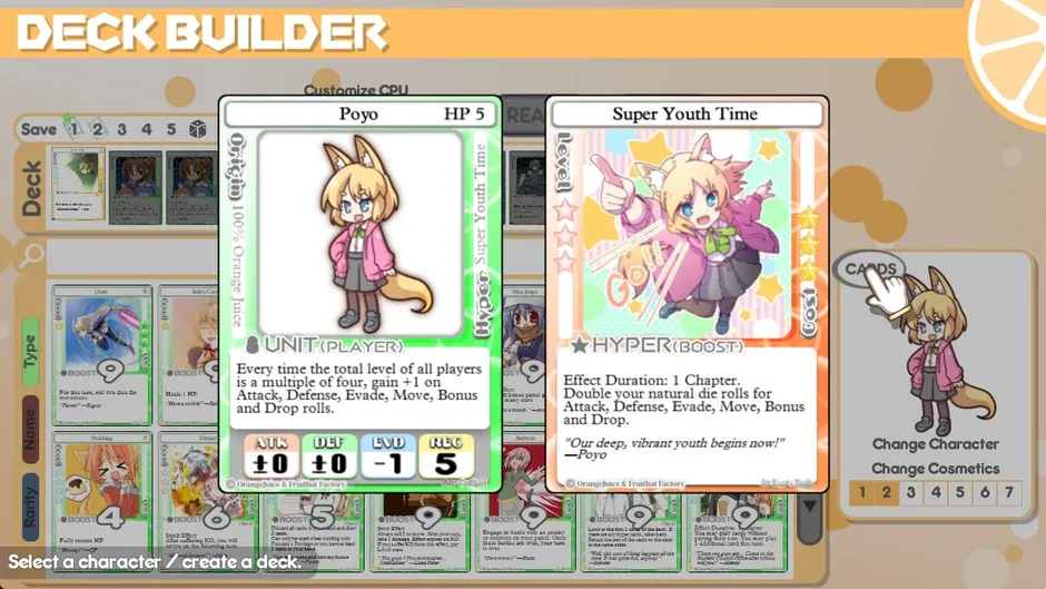 Screenshot 3 from 100% Orange Juice: Poyo & Chuu Character Pack